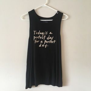 Super soft black tank